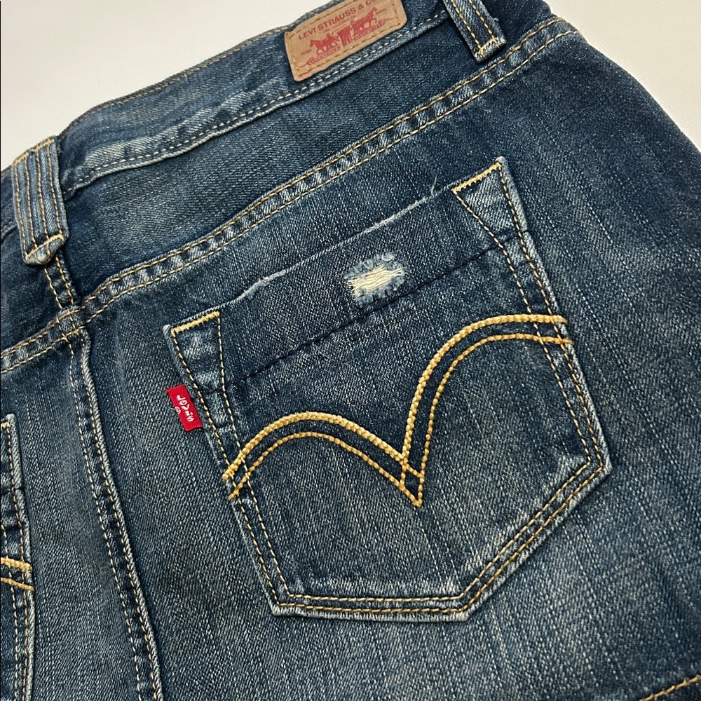 Levi's Genuinely Crafted Denim Mini Skirt - Size 5